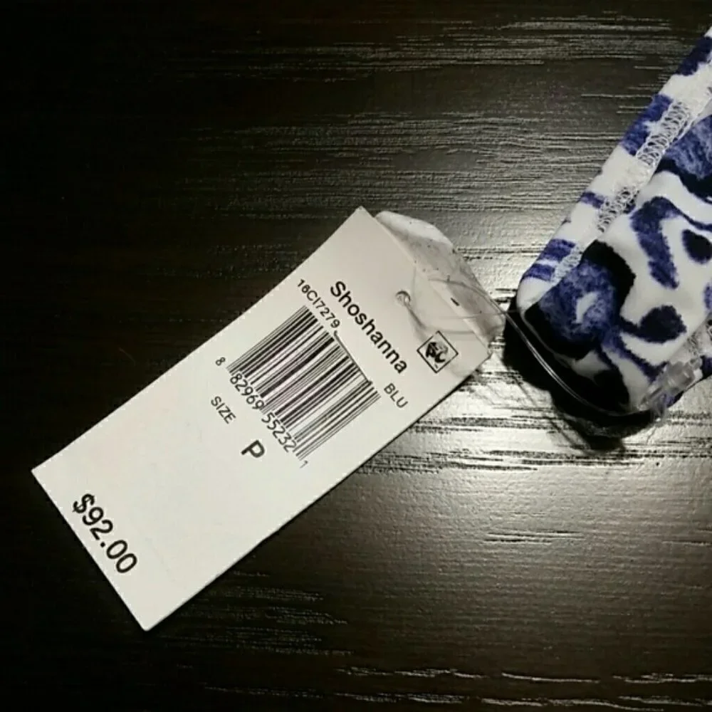 NWT SHOSHANNA IKAT CLASSIC BOTTOM SWIM